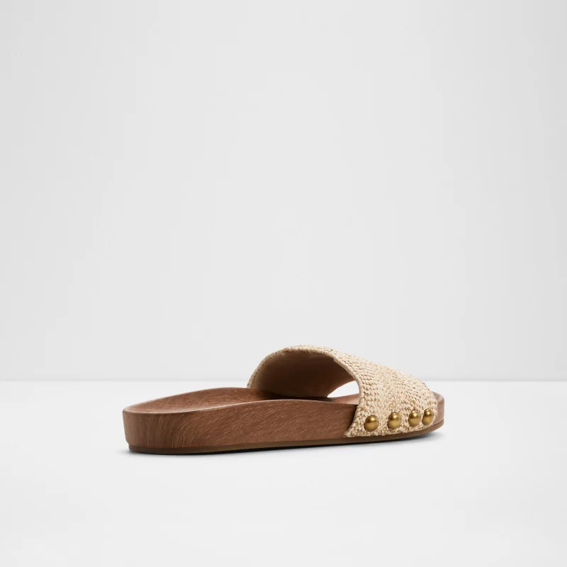 الدو ROOTED Open Toe Flat Sandals